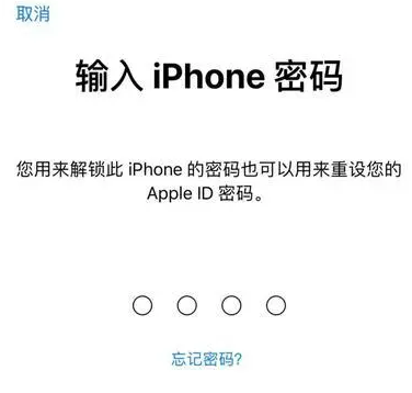 平阳苹果15维修网点分享iPhone 15六位密码怎么改四位 