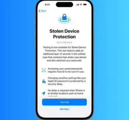 平阳苹果授权维修店分享被盗设备保护功能开启方法 