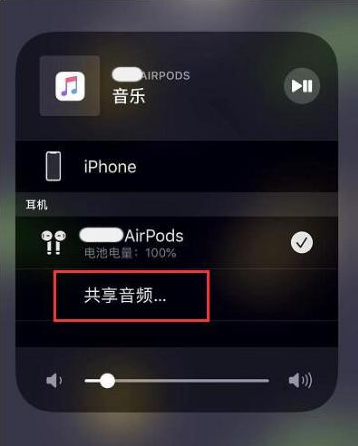 平阳苹果14音频维修点分享iPhone14音频共享设置方法 