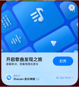 平阳苹果14维修站分享iPhone14音乐识别功能使用方法 