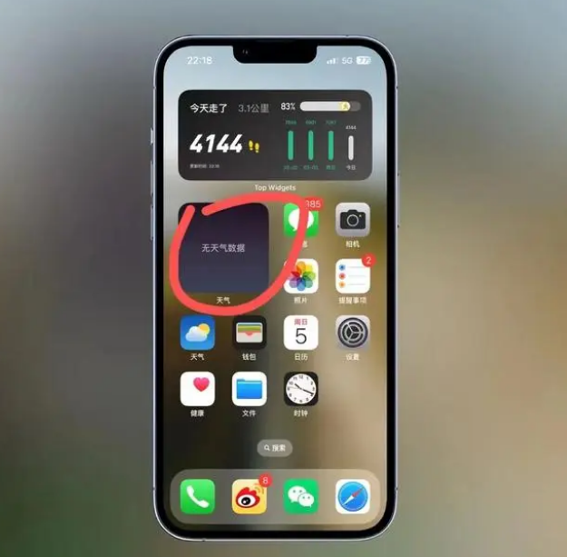 平阳苹果手机维修分享:iOS16主屏幕天气小组件无法正常工作怎么办？ 