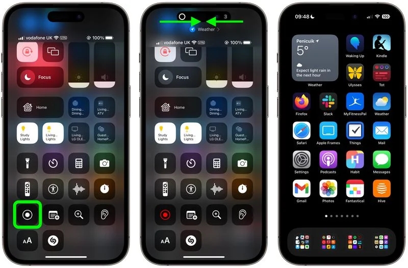 平阳苹果14维修分享iPhone 14 Pro 屏幕录制时隐藏灵动岛和红色指示器 