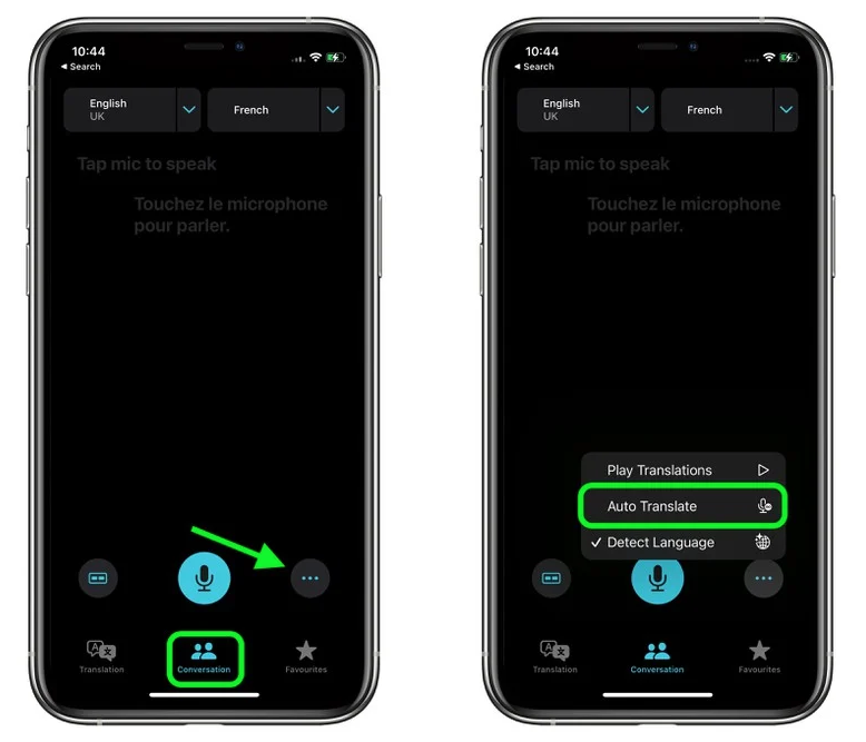 平阳苹果手机维修分享iOS 15 “翻译” App 新改进 