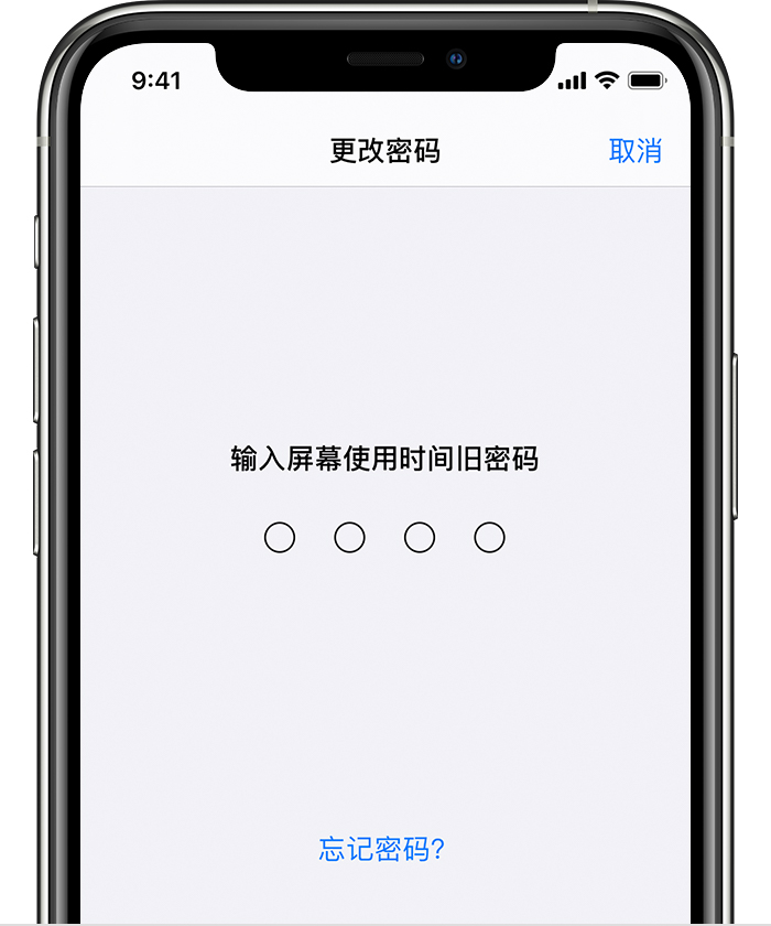 平阳苹果手机维修分享iOS 14 忘记屏幕使用时间密码怎么办 