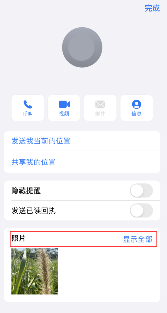 平阳苹果手机维修分享如何快速查找 iMessage 信息中的图片等附件 
